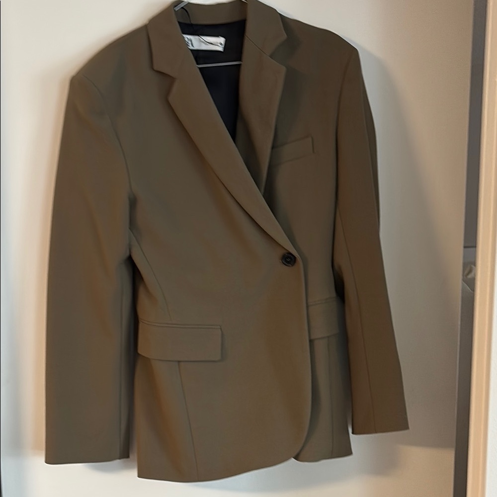 Zara Women's Olive Blazer